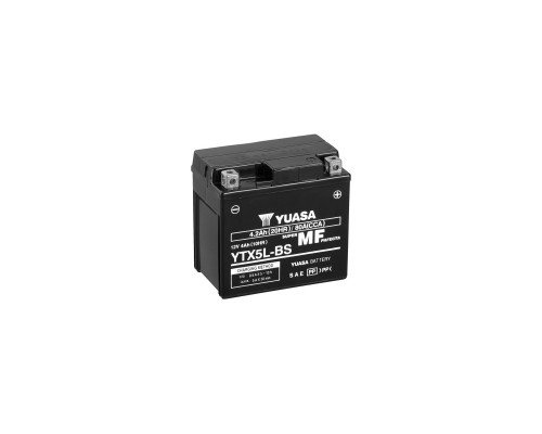 Акумулятор автомобільний Yuasa 12V 4Ah MF VRLA Battery AGM (YTX5L-BS)