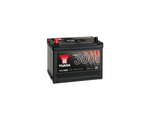 Акумулятор автомобільний Yuasa 12V 72Ah SMF Battery (YBX3069)