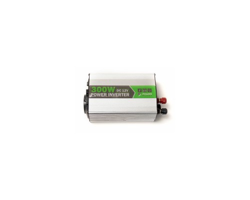Автомобільний інвертор 12V/220V 300W, USB 5V 1A, HYM300-122 PowerPlant (KD00MS0001)