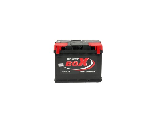 Акумулятор автомобільний PowerBox 60 Аh/12V А1 Euro (SLF060-00)