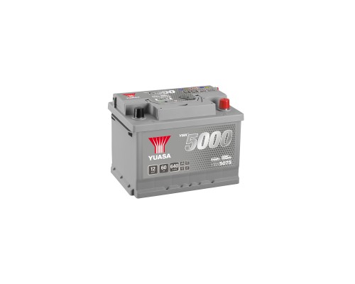 Акумулятор автомобільний Yuasa 12V 60Ah Silver High Performance Battery (YBX5075)