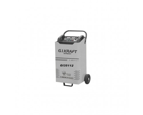 Зарядний пристрій для автомобільного акумулятора G.I.KRAFT пускозарядне 12/24V, 500A, 220V (GI35112)