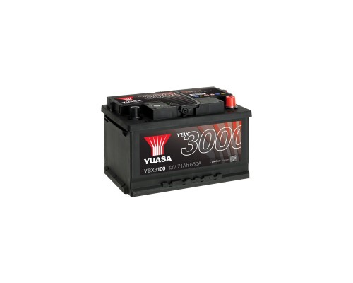 Акумулятор автомобільний Yuasa 12V 71Ah SMF Battery (YBX3100)