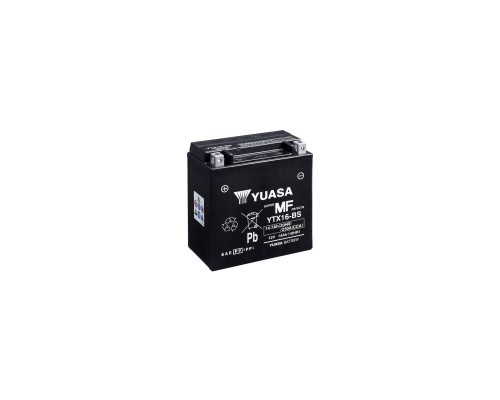 Акумулятор автомобільний Yuasa 12V 14,7Ah MF VRLA Battery (YTX16-BS)