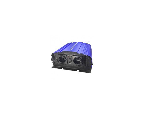 Автомобільний інвертор 12V/220V MS-1500 1800W, approximate sinusoid, USB, Shuko*2 Tommatech (29446)