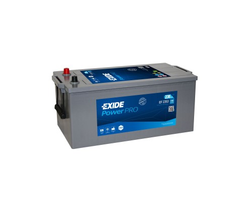 Акумулятор автомобільний EXIDE Power PRO 235Ah бокова(+/-) (1300EN) (EF2353)