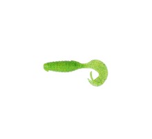 Силикон рыболовный Keitech Flapper Grub 4" (7 шт/упак) ц:424 lime chartreuse (1551.09.52)