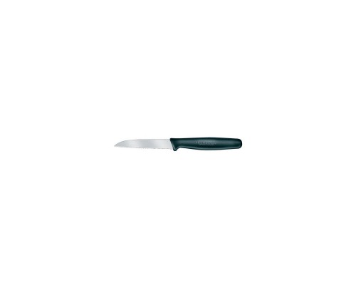 Кухонний ніж Victorinox Standart 8 см, с волнистым лезвием, черный (5.0633)