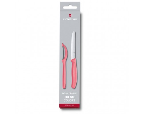 Набір ножів Victorinox SwissClassic Paring Set Universal Light Red (6.7116.21L12)