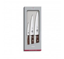 Набір ножів Victorinox Rosewood Carving Set 3 шт (5.1050.3G)