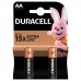 Батарейка Duracell AA лужні 2 шт. в упаковці (5000394058163 / 81551267)