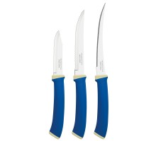 Набір ножів Tramontina Felice Blue 3 шт (23499/177)