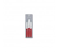 Набір ножів Victorinox Standard Paring Set Red (5.1111.3)