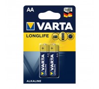 Батарейка Varta AA Longlife LR6 * 2 (04106101412)