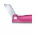 Кухонний ніж Victorinox SwissClassic Foldable Paring 11 см Serrated Pink (6.7836.F5B)