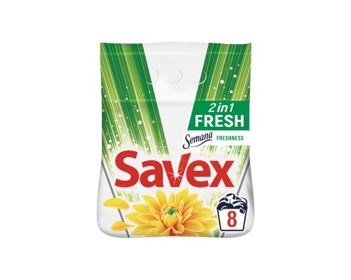 Пральний порошок Savex 2 in 1 Fresh 1.2 кг (3800024018299)