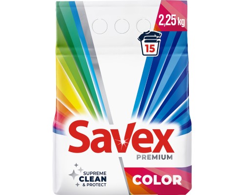 Пральний порошок Savex Premium Color 2.25 кг (3800024047893)