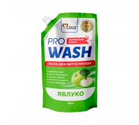 Засіб для ручного миття посуду Pro Wash Яблуко дой-пак 460 г (4260637723918)