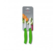 Набір ножів Victorinox SwissClassic Paring Set 8 см Green (6.7606.L114B)