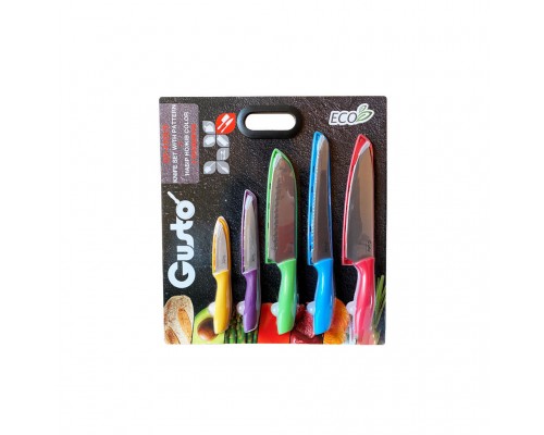 Набір ножів Gusto Color 5 пр. GT-4102/5 (100171)