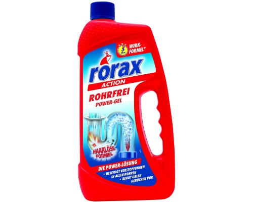 Засіб для прочищення труб Rorax 1 л (4009175921857/4001499196553)