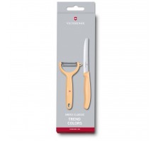 Набір ножів Victorinox SwissClassic Paring Set Tomato and Kiwi Light Orange (6.7116.23L92)