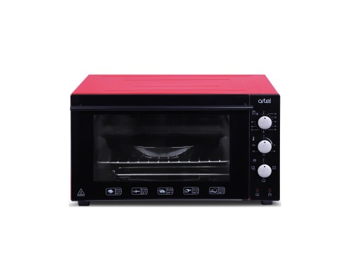 Електропіч Artel MD 4218 L Red-Black