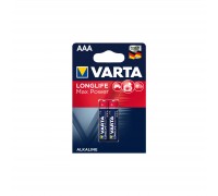 Батарейка Varta LONGLIFE Max Power LR03 * 2 (04703101412)