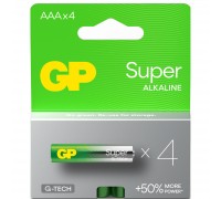 Батарейка Gp AAA LR3 Super Alcaline * 4 (24A21-SB4 / 4891199218224)