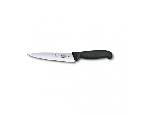 Кухонний ніж Victorinox Fibrox Kitchen 15 см Black (5.2003.15)