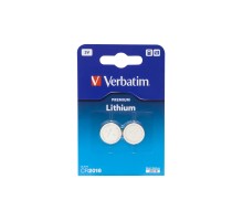 Батарейка Verbatim CR 2016 Lithium 3V * 2 (49934)