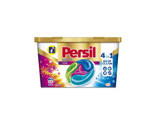 Капсули для прання Persil Discs Color Deep Clean 11 шт. (9000101415919)