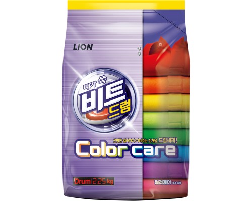 Пральний порошок Lion Beat Drum Color 2.25 кг (8806325609339)