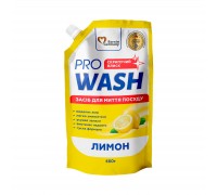 Засіб для ручного миття посуду Pro Wash Лимон дой-пак 460 г (4260637723888)
