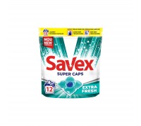 Капсули для прання Savex Super Caps Extra Fresh 12 шт. (3800024046834)