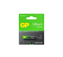 Батарейка Gp AAA LR03 Ultra Plus Alcaline * 4 (24AUP21-SB4 / 4891199203985)
