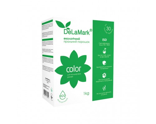 Пральний порошок DeLaMark Color екологічний 1 кг (4820152331304)