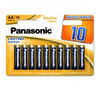 Батарейка Panasonic LR06 Alkaline Power * 10 (LR6REB/10BW)