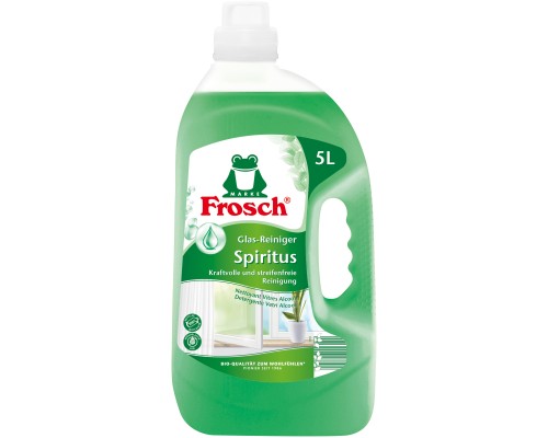 Засіб для миття скла Frosch спиртовий 5 л (4001499116124)