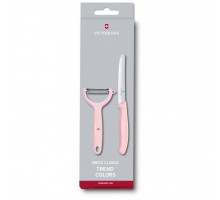 Набір ножів Victorinox SwissClassic Paring Set Tomato and Kiwi Light Pink (6.7116.23L52)