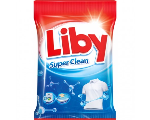 Пральний порошок Liby Super Clean 1 кг (6920174758030)