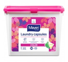 Капсули для прання Mayeri для кольорових тканин 36 шт. (6430034673057)