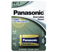 Батарейка Panasonic Крона 6LR61 Everyday Power * 1 (6LR61REE/1B)