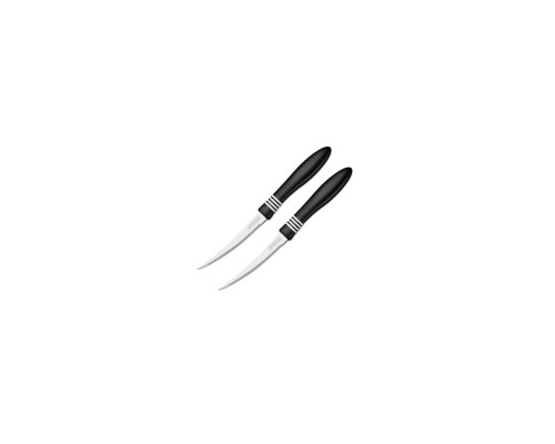 Набір ножів Tramontina COR & COR для томатов 2шт 102 мм Black (23462/204)