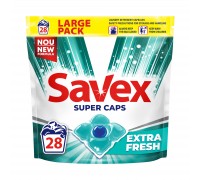 Капсули для прання Savex Super Caps Extra Fresh 25 шт. (3800024046896)