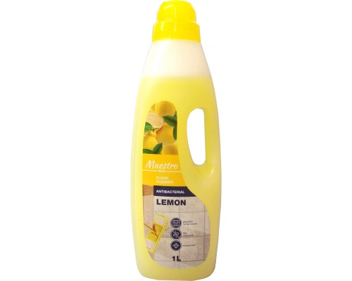 Засіб для миття підлоги Maestro МТ Лимон антибактеріальний 1 л (4820195506257)