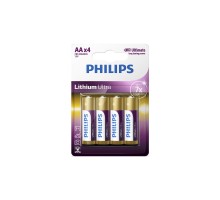 Батарейка Philips AA FR6 Lithium Ultra * 4 (FR6LB4A/10)