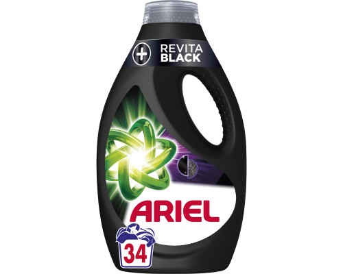 Гель для прання Ariel + Revitablack 1.7 л (8006540878897)