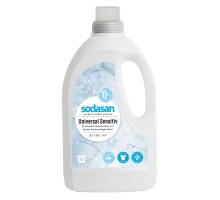 Гель для прання Sodasan Universal Sensitiv Bright&White 1.5 л (4019886015714)