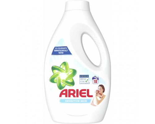 Рідина для прання Ariel для чутливої шкіри 990 мл (8006540120255)